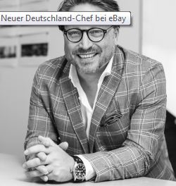 Stefan Wenzel ist neuer Chef bei Ebay Deutschland
